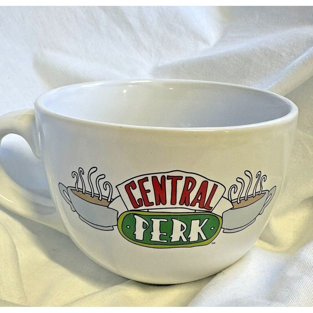 Silver Buffalo Friends Central Perk How You Brewin Coffee Mug 24oz‎